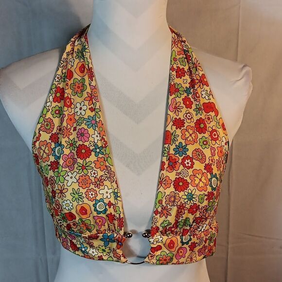 Floral Halter Top - Picture 6 of 6